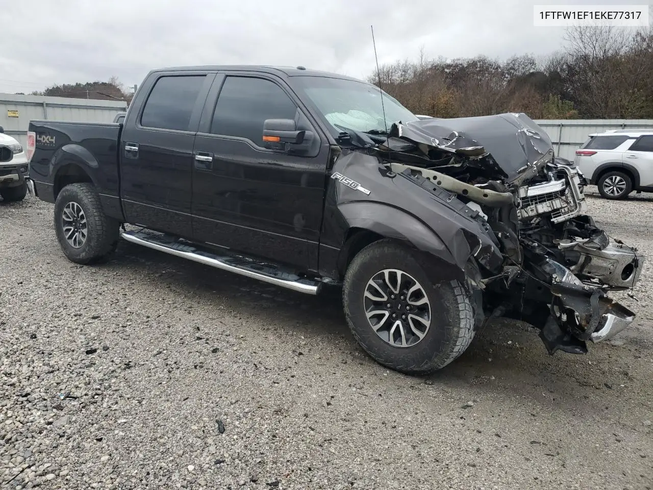1FTFW1EF1EKE77317 2014 Ford F150 Supercrew