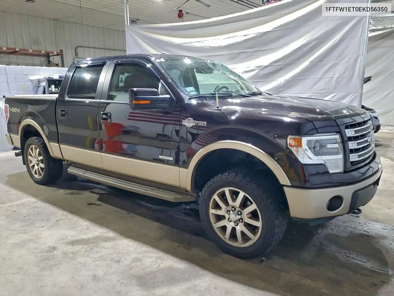 1FTFW1ET0EKD56350 2014 Ford F150 Supercrew