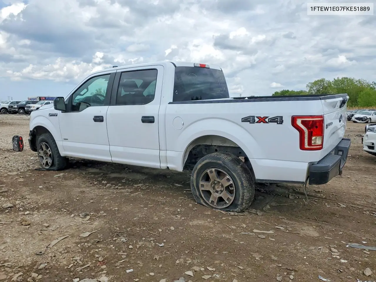 1FTEW1EG7FKE51889 2015 Ford F150 Supercrew