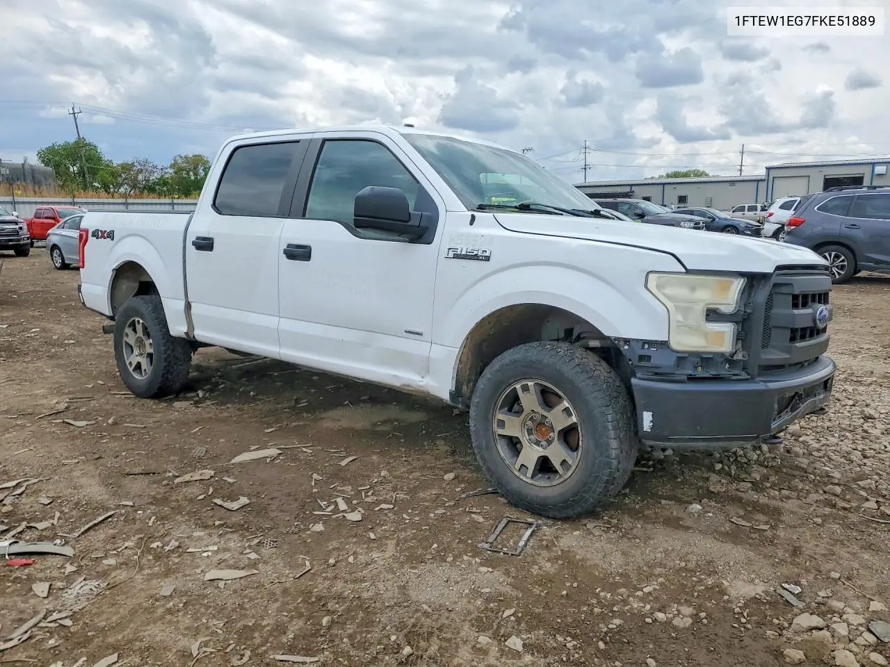 1FTEW1EG7FKE51889 2015 Ford F150 Supercrew