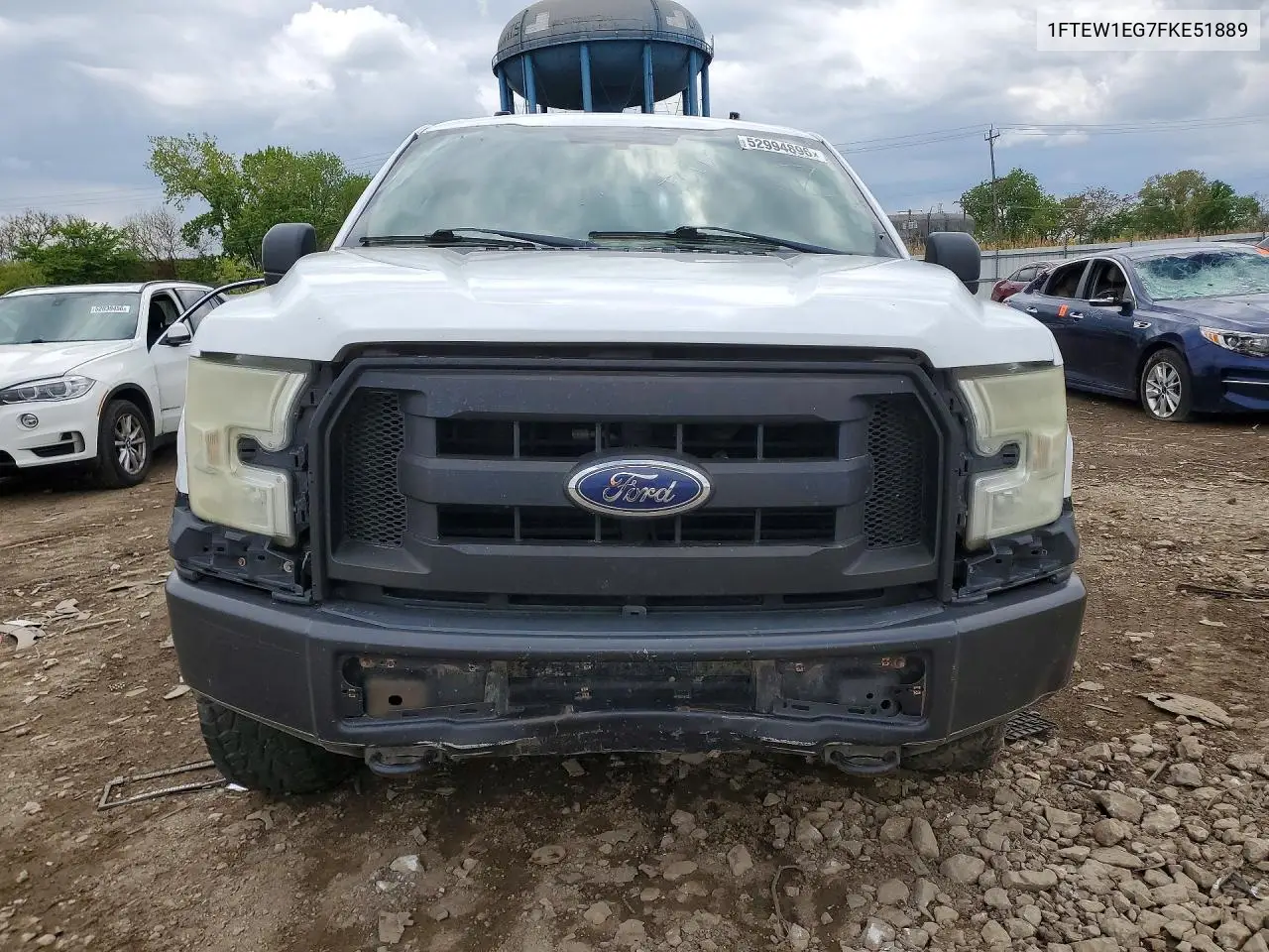 1FTEW1EG7FKE51889 2015 Ford F150 Supercrew