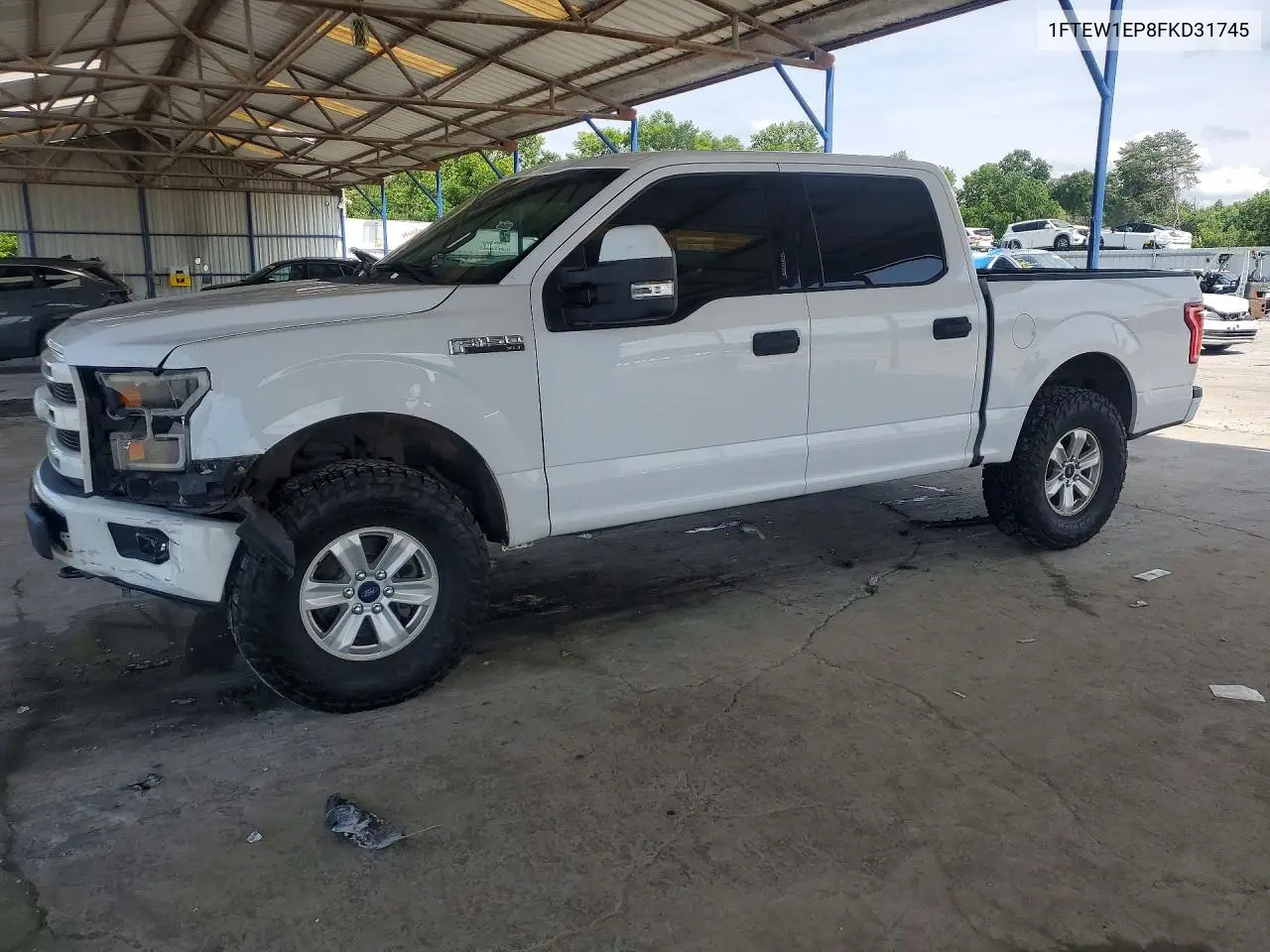 2015 Ford F150 Supercrew VIN: 1FTEW1EP8FKD31745 Lot: 57956826