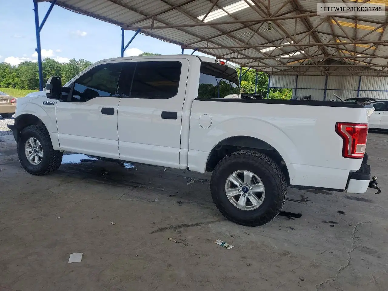 2015 Ford F150 Supercrew VIN: 1FTEW1EP8FKD31745 Lot: 57956826