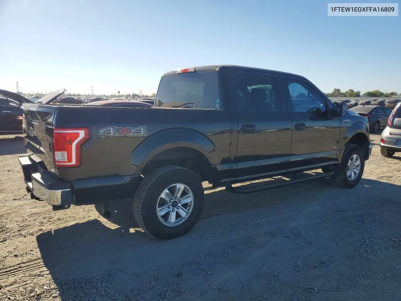2015 Ford F150 Supercrew VIN: 1FTEW1EGXFFA16809 Lot: 60713166