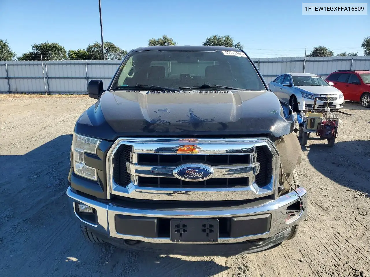 2015 Ford F150 Supercrew VIN: 1FTEW1EGXFFA16809 Lot: 60713166