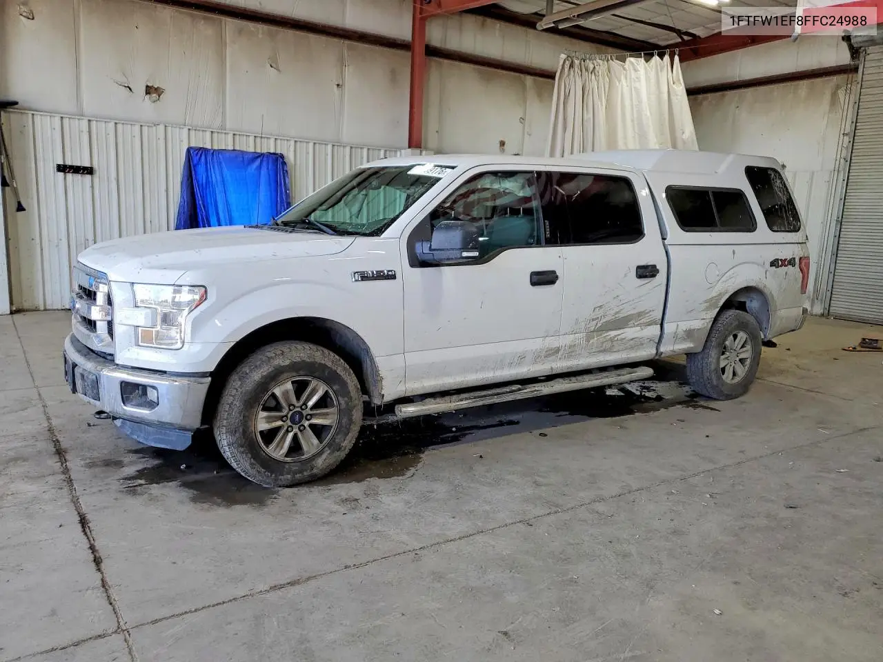 2015 Ford F150 Supercrew VIN: 1FTFW1EF8FFC24988 Lot: 61109176