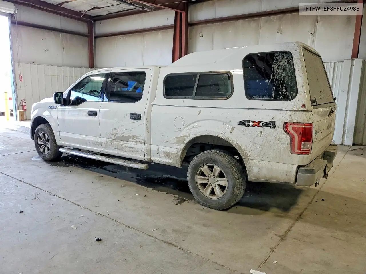 2015 Ford F150 Supercrew VIN: 1FTFW1EF8FFC24988 Lot: 61109176