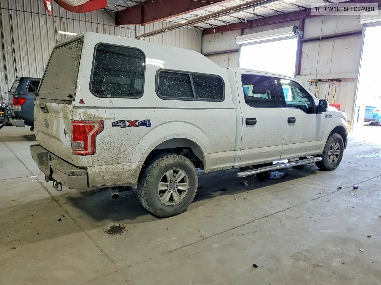 2015 Ford F150 Supercrew VIN: 1FTFW1EF8FFC24988 Lot: 61109176