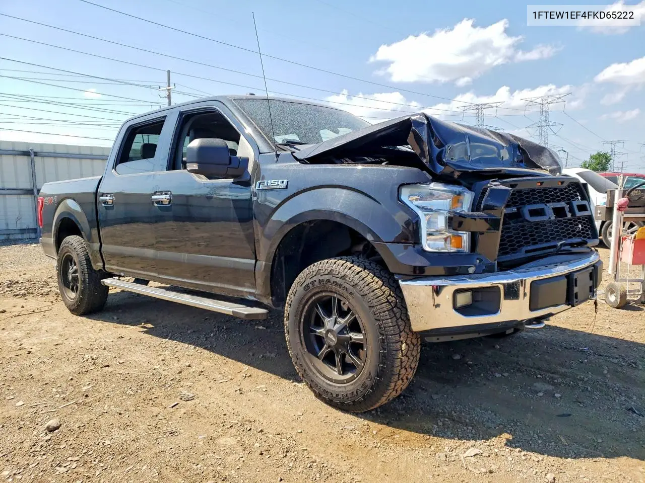 2015 Ford F150 Supercrew VIN: 1FTEW1EF4FKD65222 Lot: 61606416