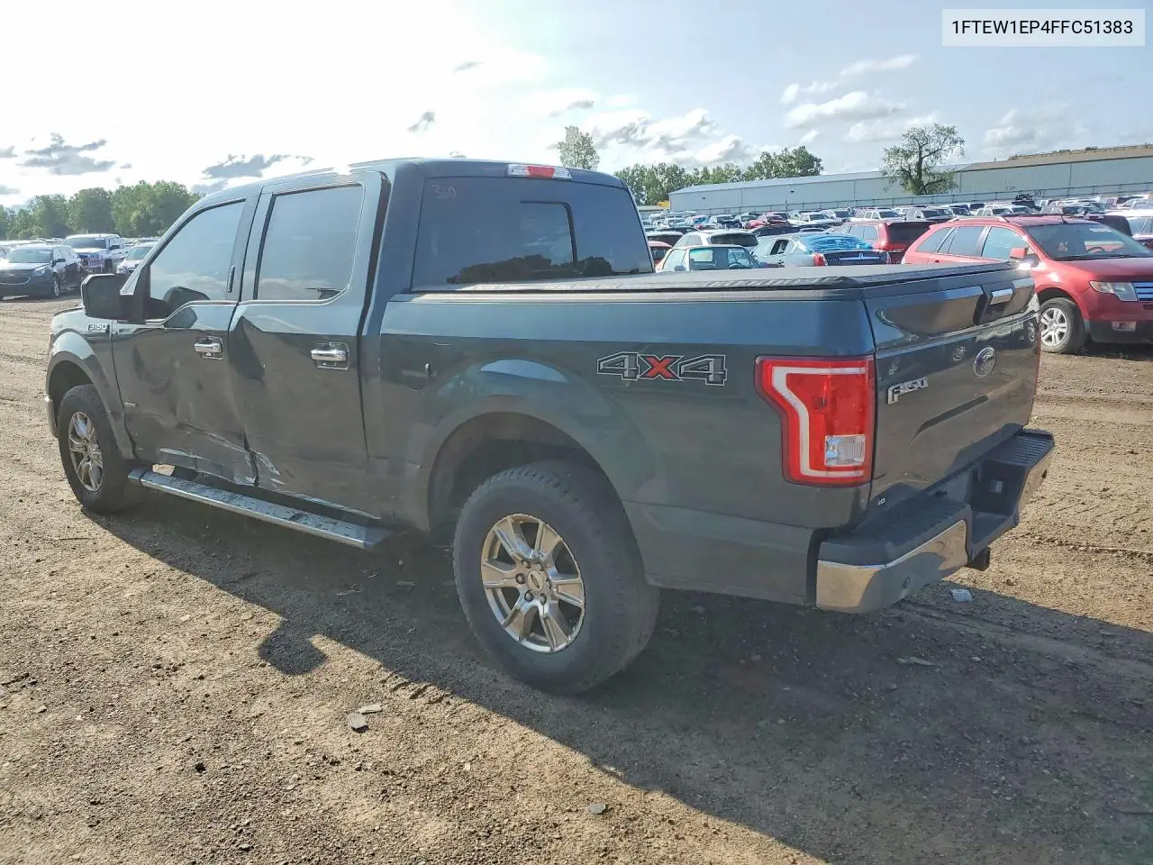 2015 Ford F150 Supercrew VIN: 1FTEW1EP4FFC51383 Lot: 61889866