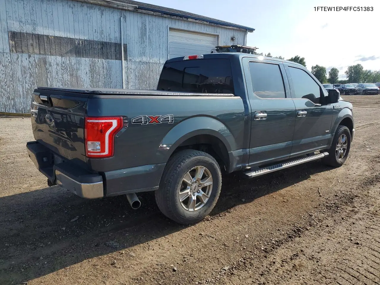 2015 Ford F150 Supercrew VIN: 1FTEW1EP4FFC51383 Lot: 61889866