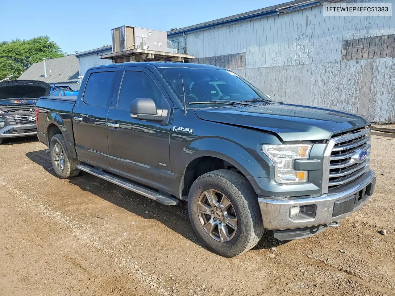 2015 Ford F150 Supercrew VIN: 1FTEW1EP4FFC51383 Lot: 61889866