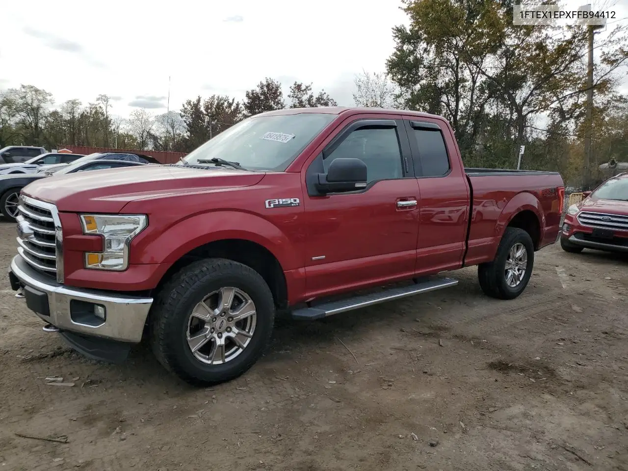 1FTEX1EPXFFB94412 2015 Ford F150 Super Cab