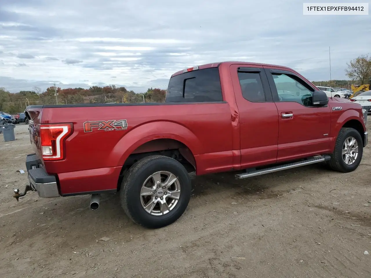 1FTEX1EPXFFB94412 2015 Ford F150 Super Cab