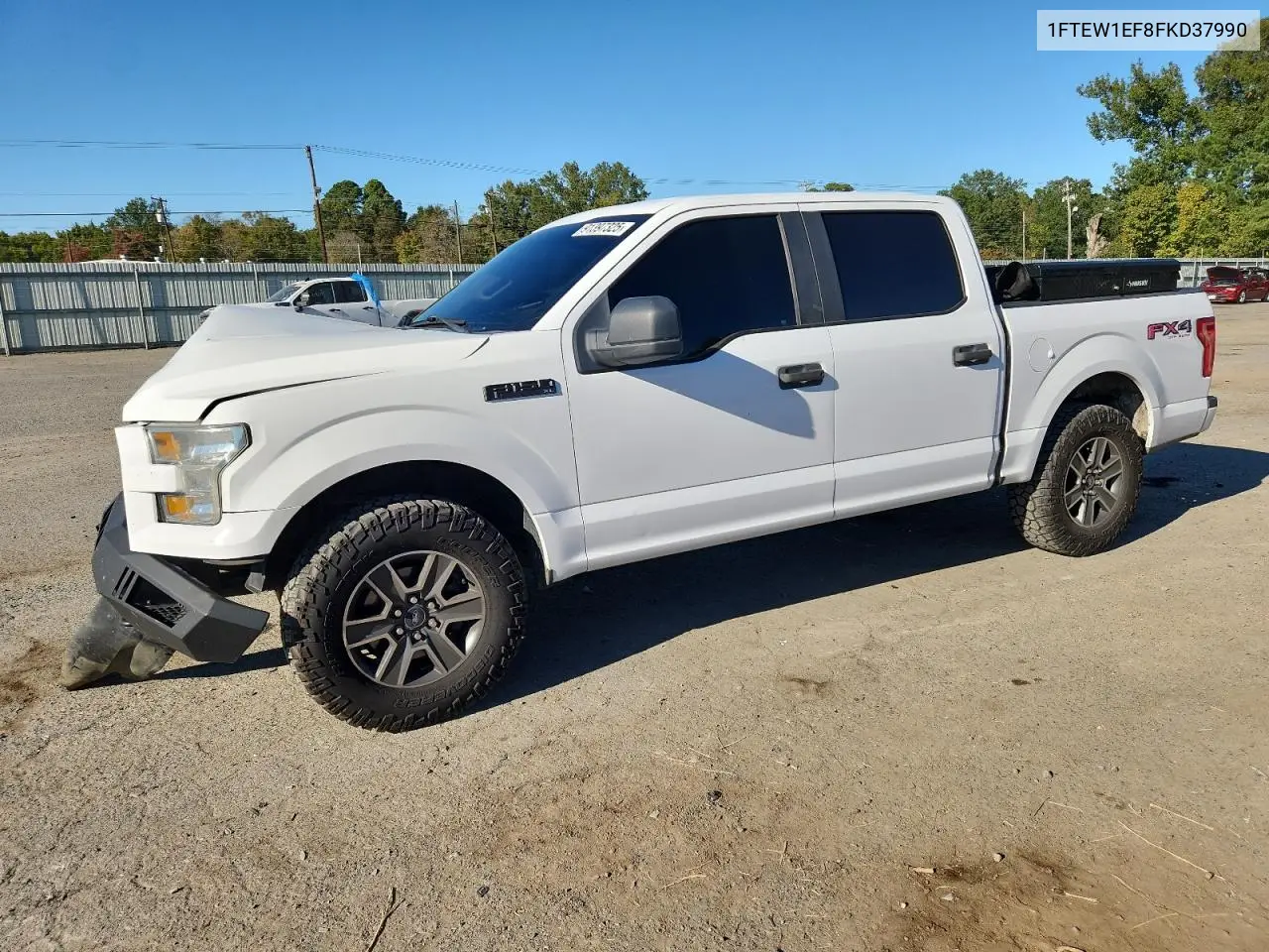 1FTEW1EF8FKD37990 2015 Ford F150 Supercrew