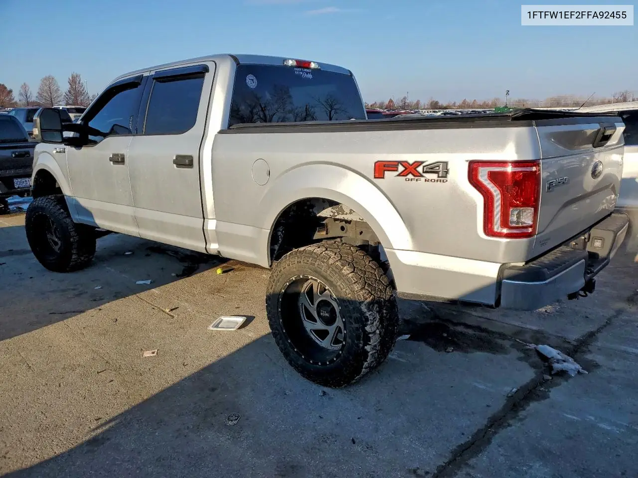 1FTFW1EF2FFA92455 2015 Ford F150 Supercrew