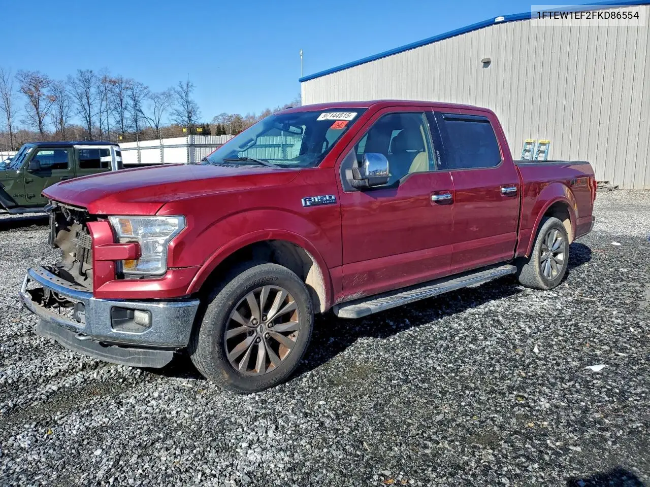 1FTEW1EF2FKD86554 2015 Ford F150 Supercrew