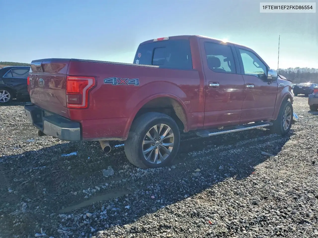 1FTEW1EF2FKD86554 2015 Ford F150 Supercrew