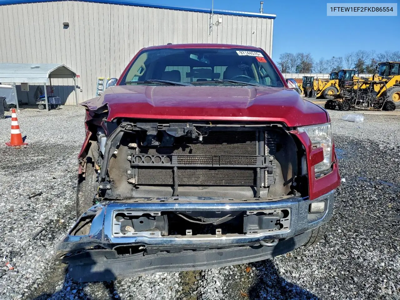 1FTEW1EF2FKD86554 2015 Ford F150 Supercrew