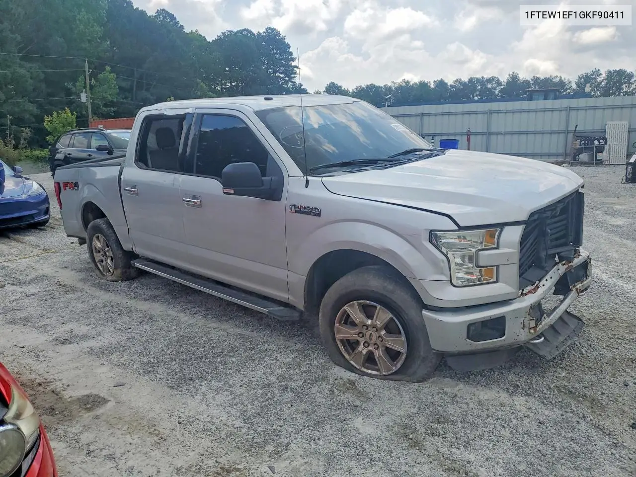 1FTEW1EF1GKF90411 2016 Ford F150 Supercrew