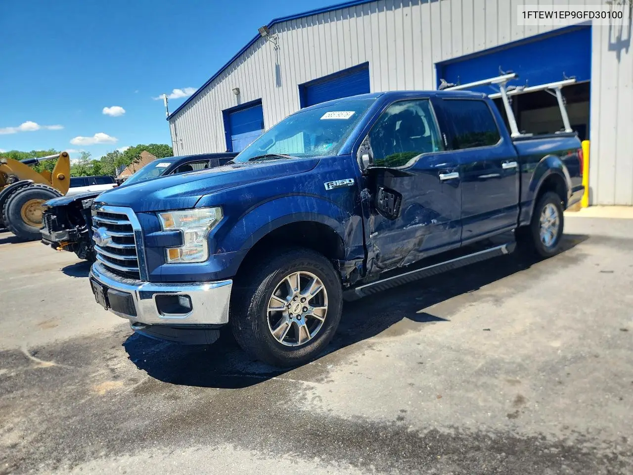 2016 Ford F150 Supercrew VIN: 1FTEW1EP9GFD30100 Lot: 58579576