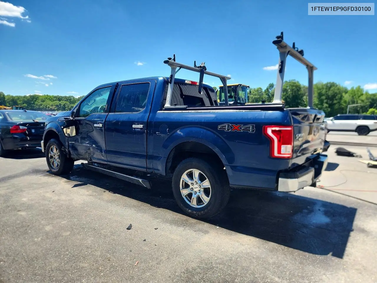 2016 Ford F150 Supercrew VIN: 1FTEW1EP9GFD30100 Lot: 58579576