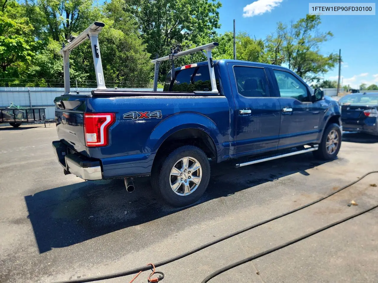 2016 Ford F150 Supercrew VIN: 1FTEW1EP9GFD30100 Lot: 58579576