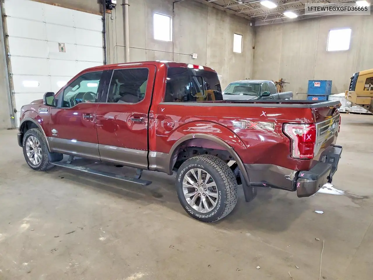 2016 Ford F150 Supercrew VIN: 1FTEW1EGXGFD36665 Lot: 60259916