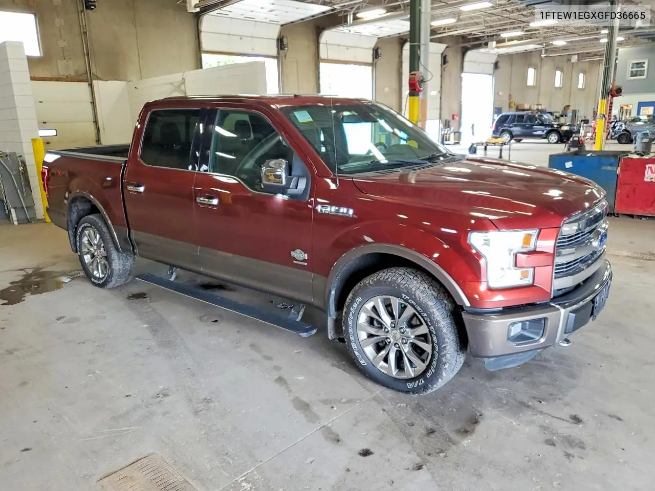 2016 Ford F150 Supercrew VIN: 1FTEW1EGXGFD36665 Lot: 60259916