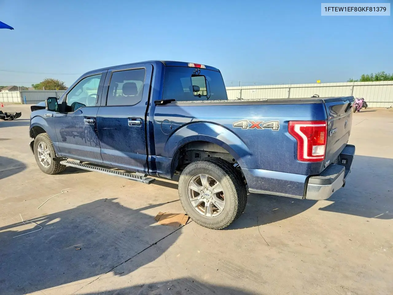 2016 Ford F150 Supercrew VIN: 1FTEW1EF8GKF81379 Lot: 61782606