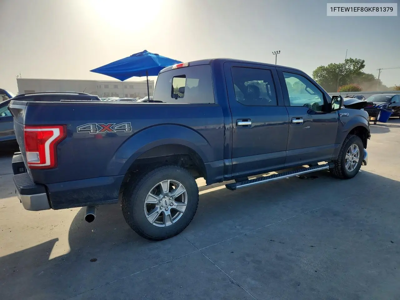 2016 Ford F150 Supercrew VIN: 1FTEW1EF8GKF81379 Lot: 61782606