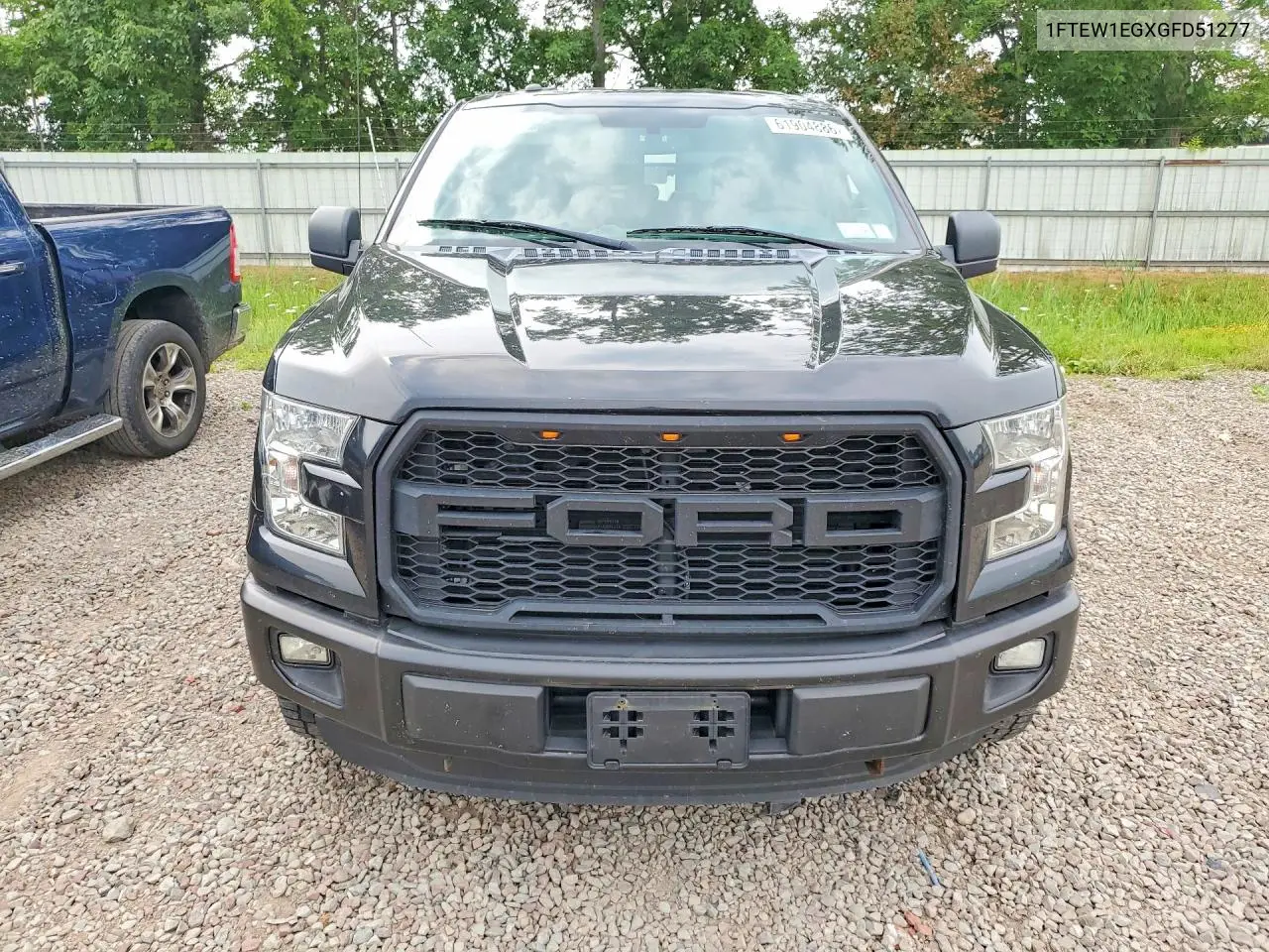 2016 Ford F150 Supercrew VIN: 1FTEW1EGXGFD51277 Lot: 61904886
