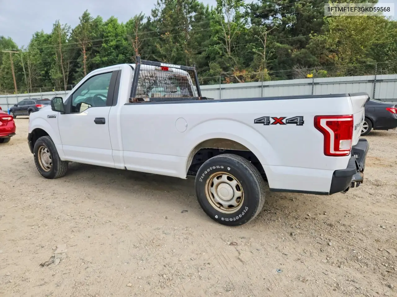2016 Ford F150 VIN: 1FTMF1EF3GKD59568 Lot: 62139196
