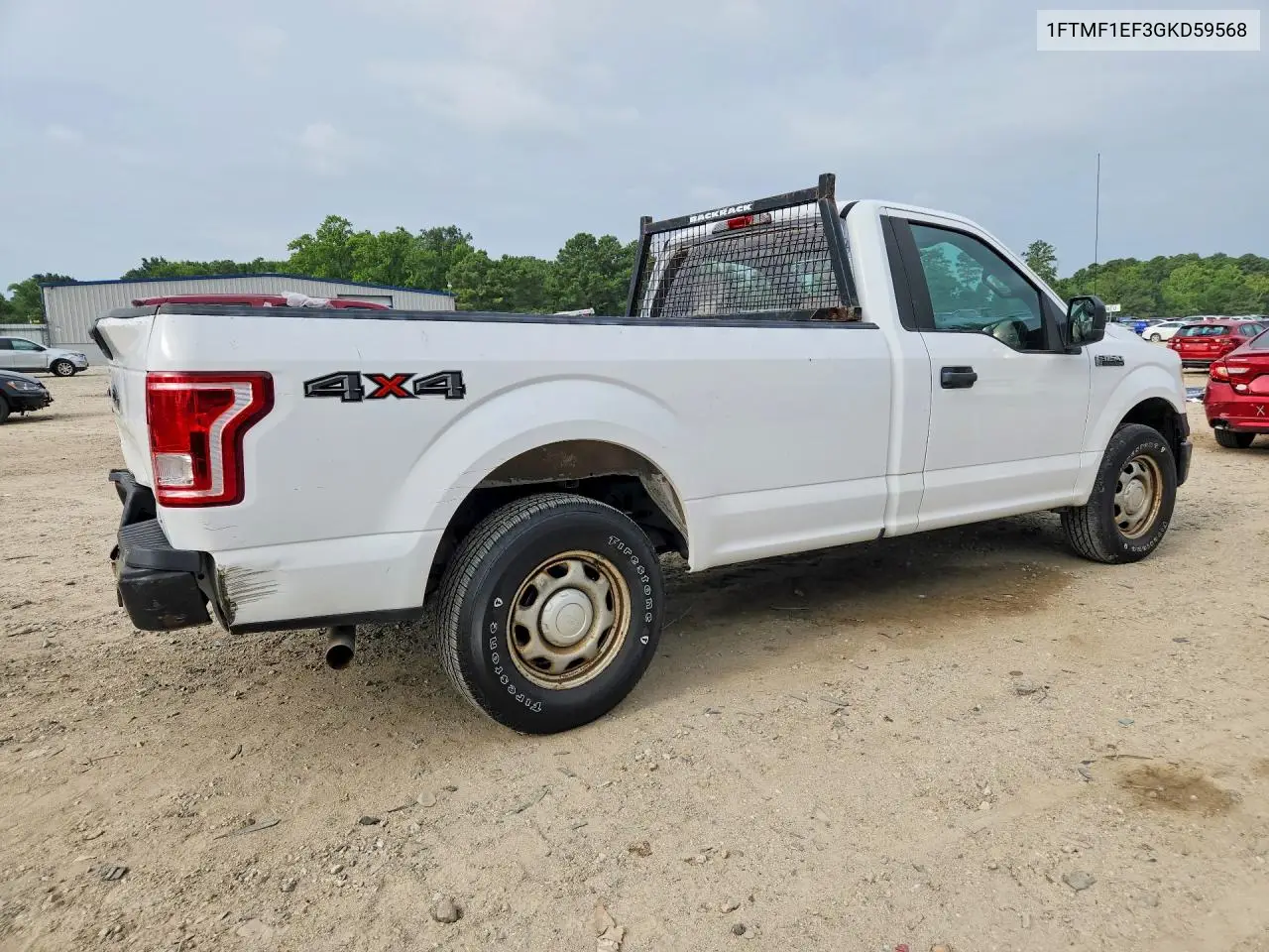 2016 Ford F150 VIN: 1FTMF1EF3GKD59568 Lot: 62139196