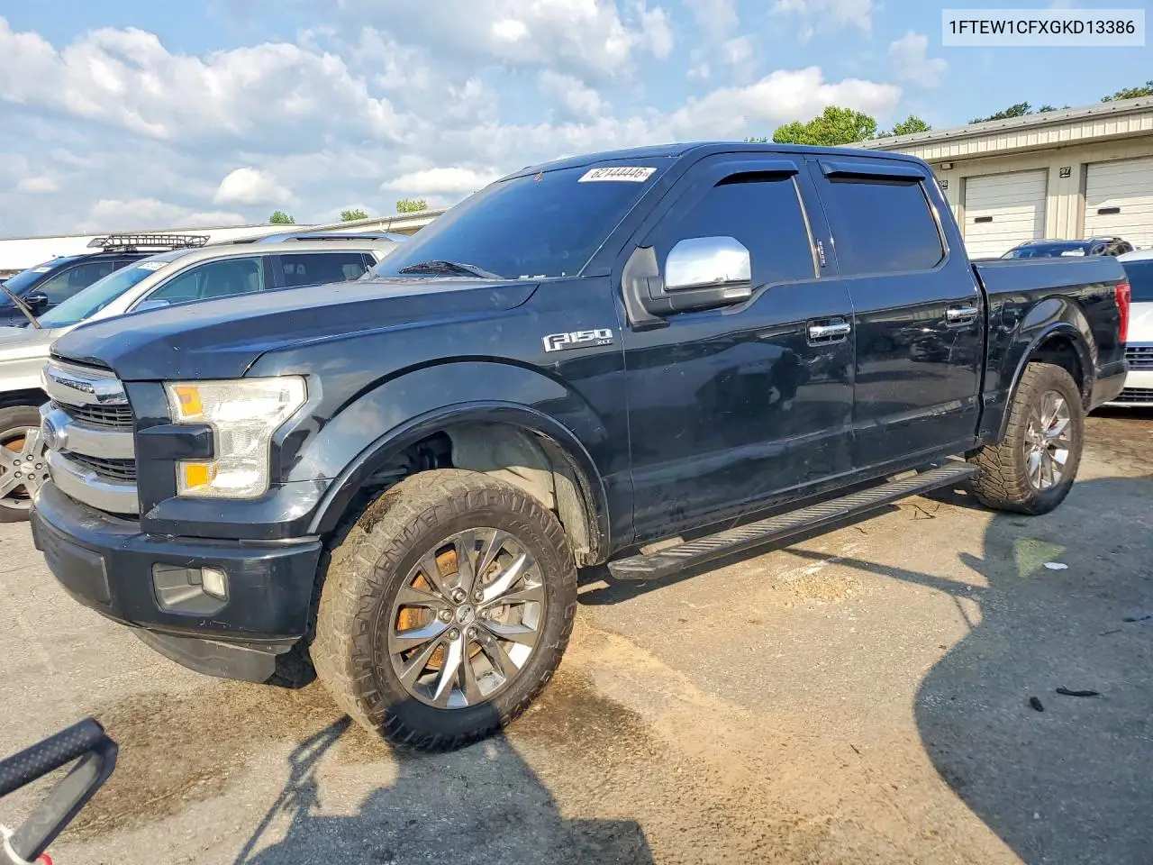 2016 Ford F150 Supercrew VIN: 1FTEW1CFXGKD13386 Lot: 62144446