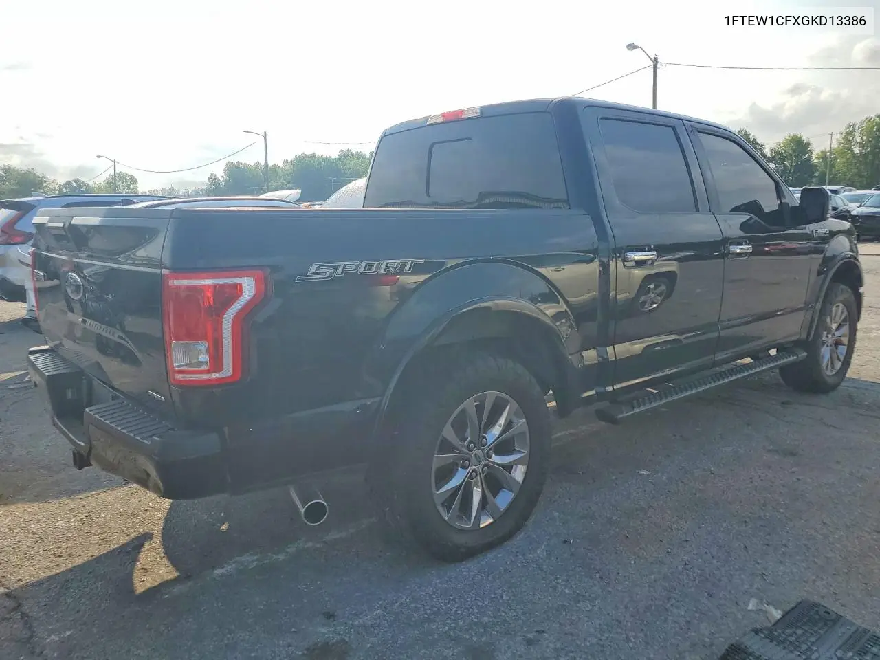 2016 Ford F150 Supercrew VIN: 1FTEW1CFXGKD13386 Lot: 62144446