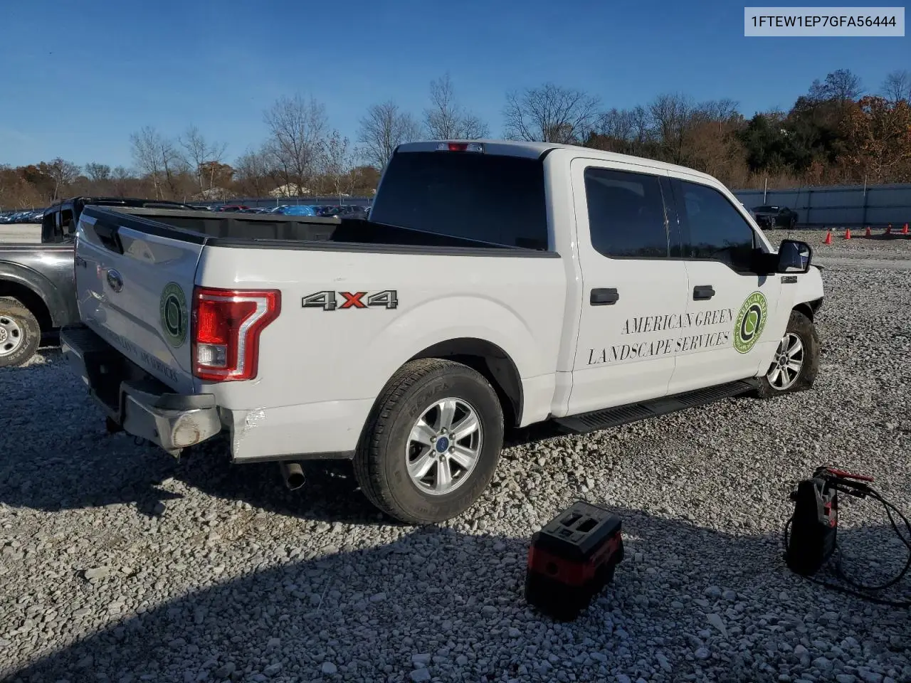 1FTEW1EP7GFA56444 2016 Ford F150 Supercrew