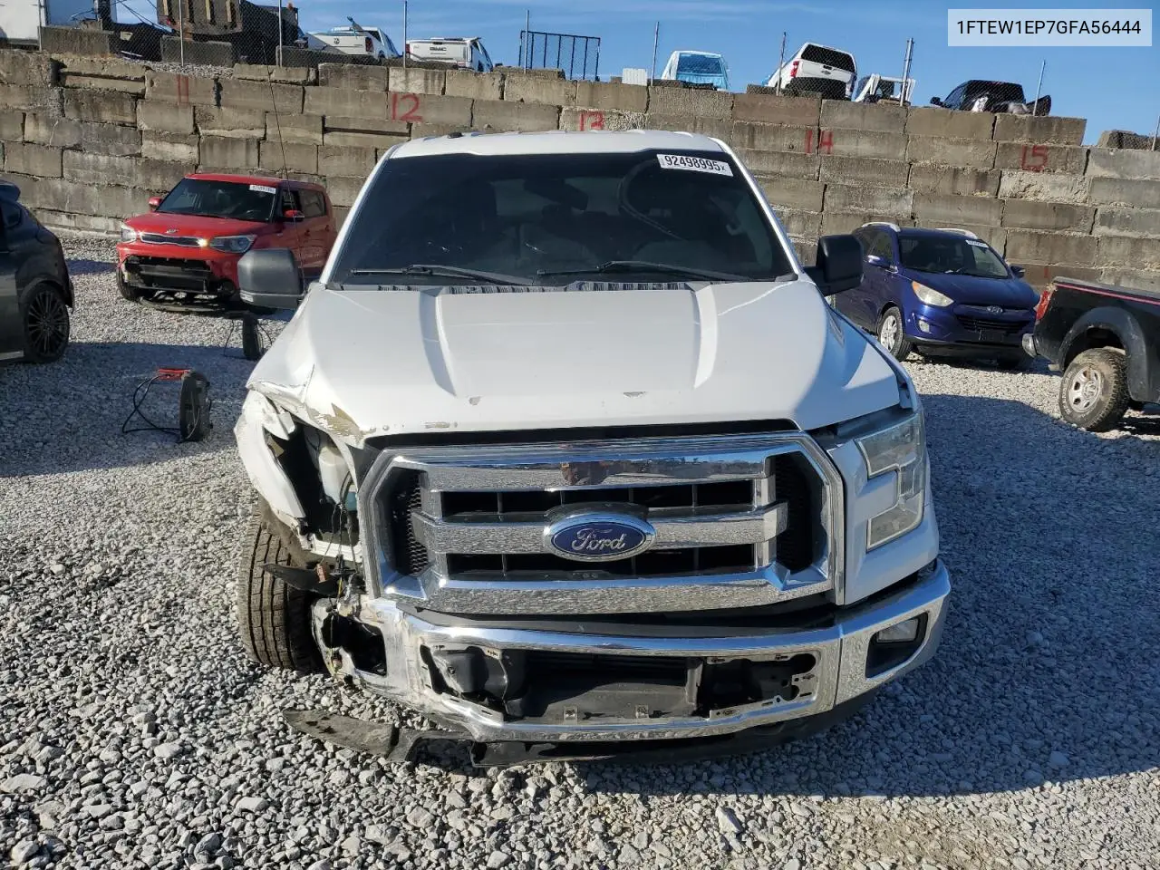 1FTEW1EP7GFA56444 2016 Ford F150 Supercrew