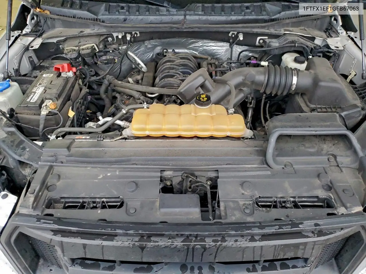 1FTFX1EF1GFB67063 2016 Ford F150 Super Cab