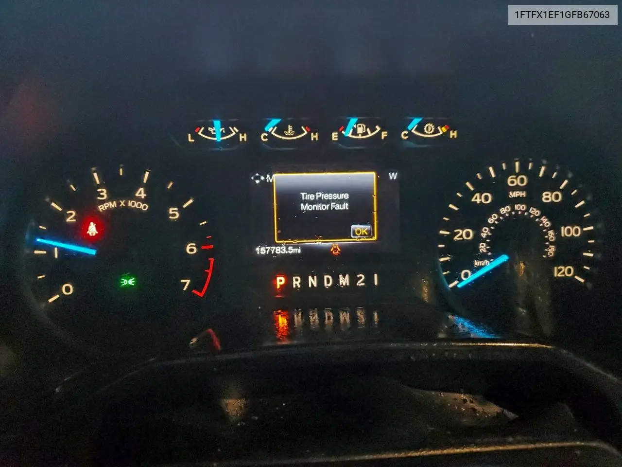 1FTFX1EF1GFB67063 2016 Ford F150 Super Cab