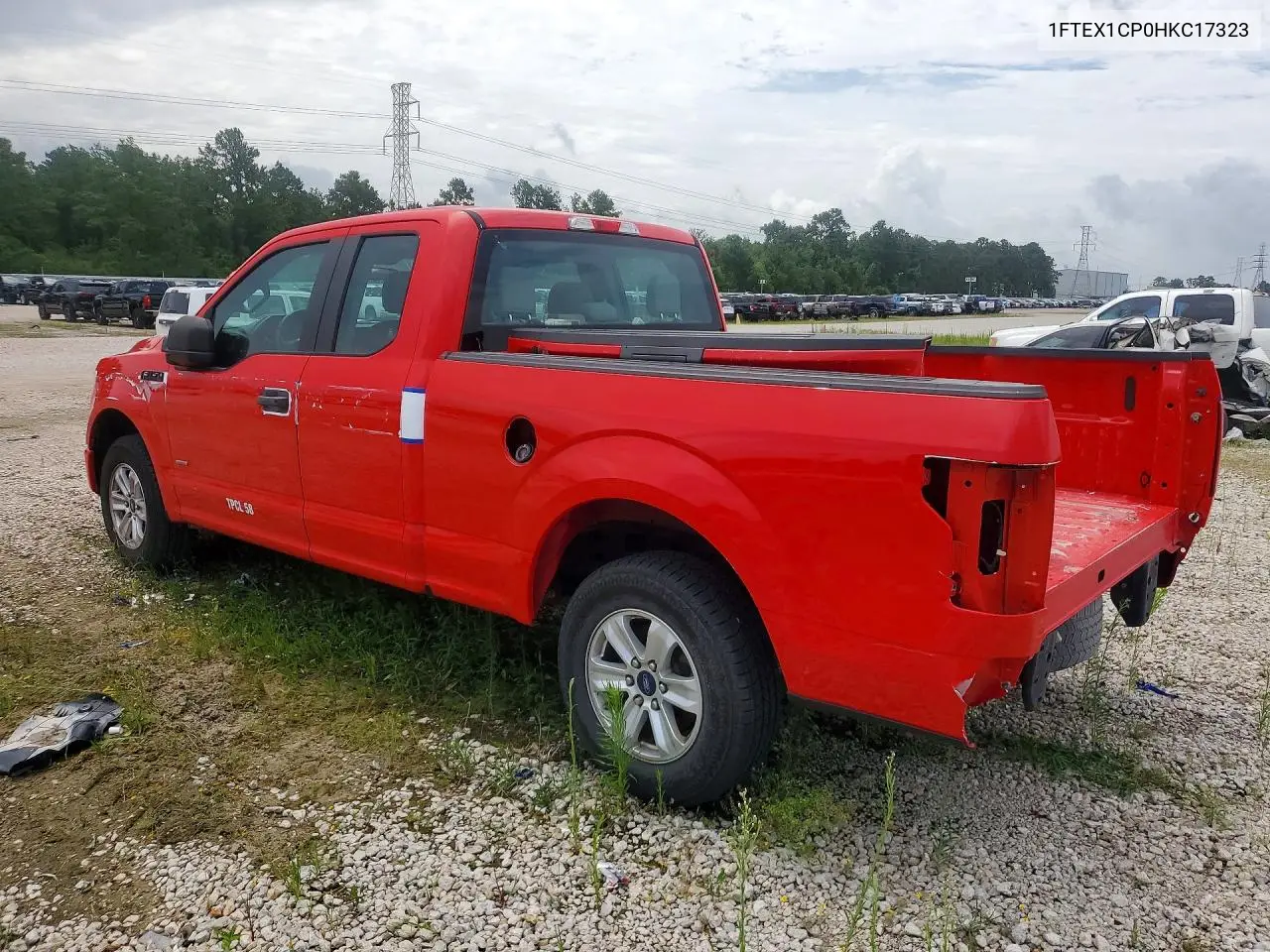 1FTEX1CP0HKC17323 2017 Ford F150 Super Cab