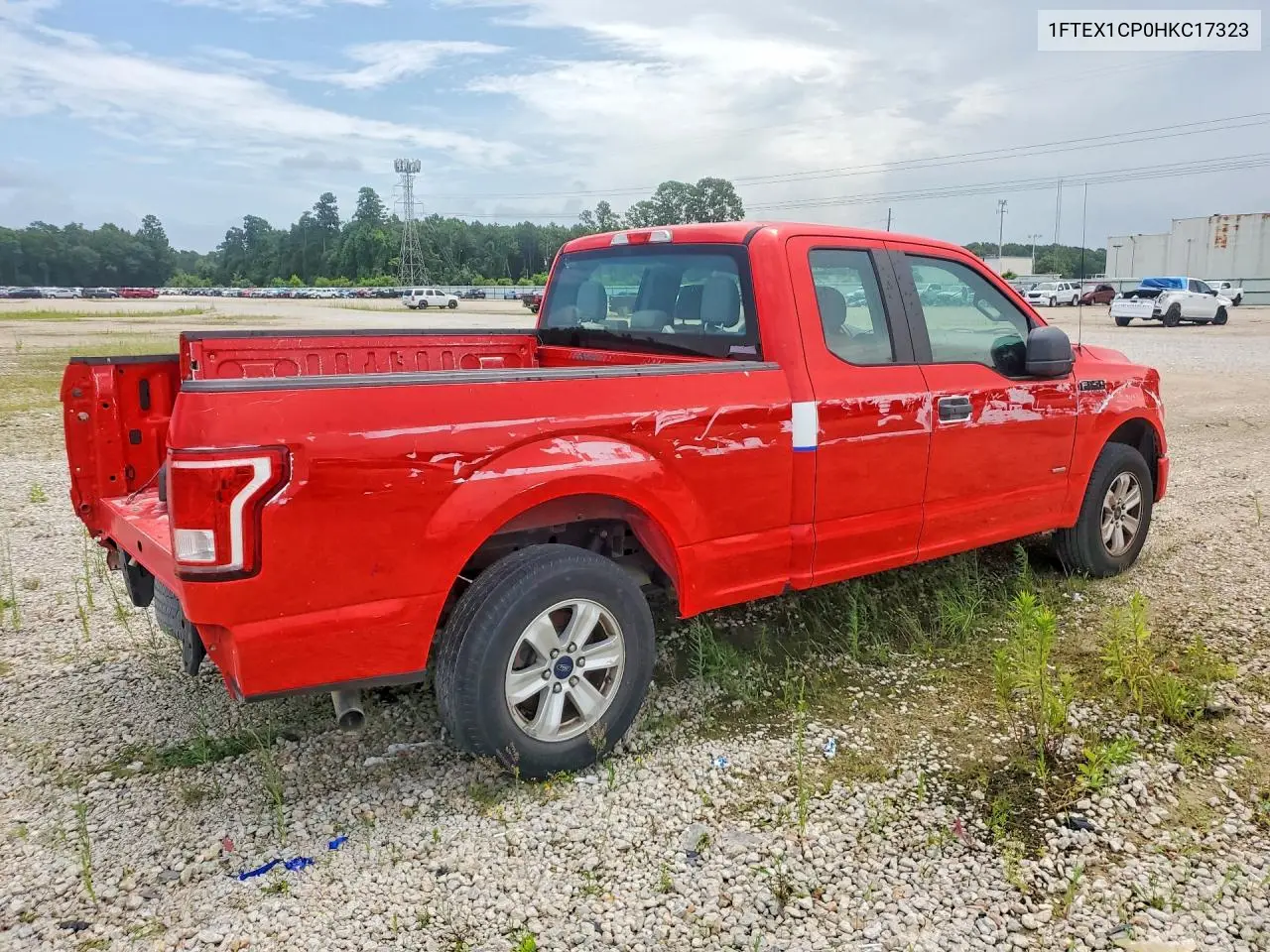 1FTEX1CP0HKC17323 2017 Ford F150 Super Cab