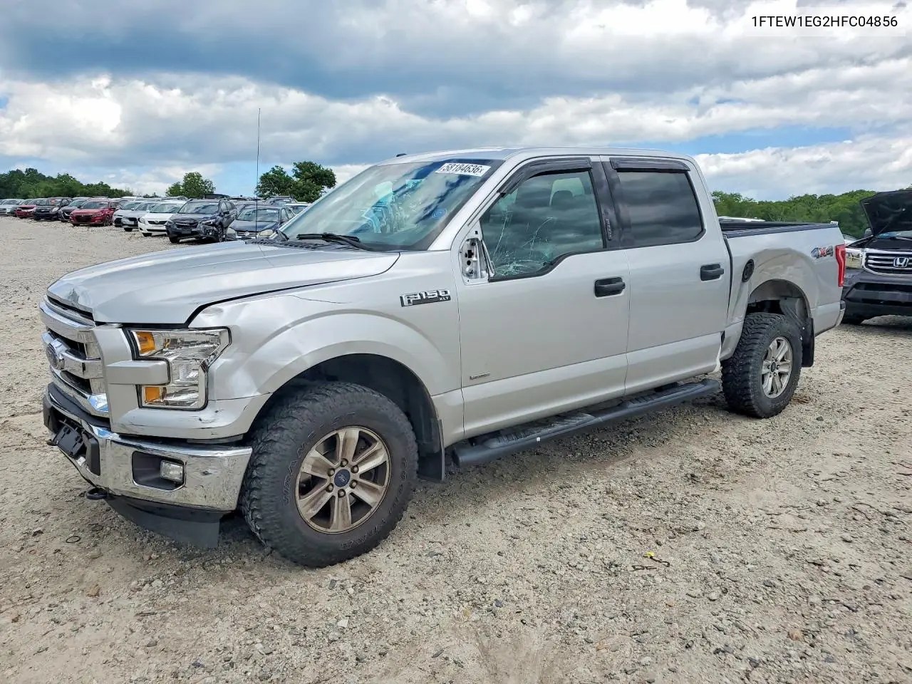 2017 Ford F150 Supercrew VIN: 1FTEW1EG2HFC04856 Lot: 58184636