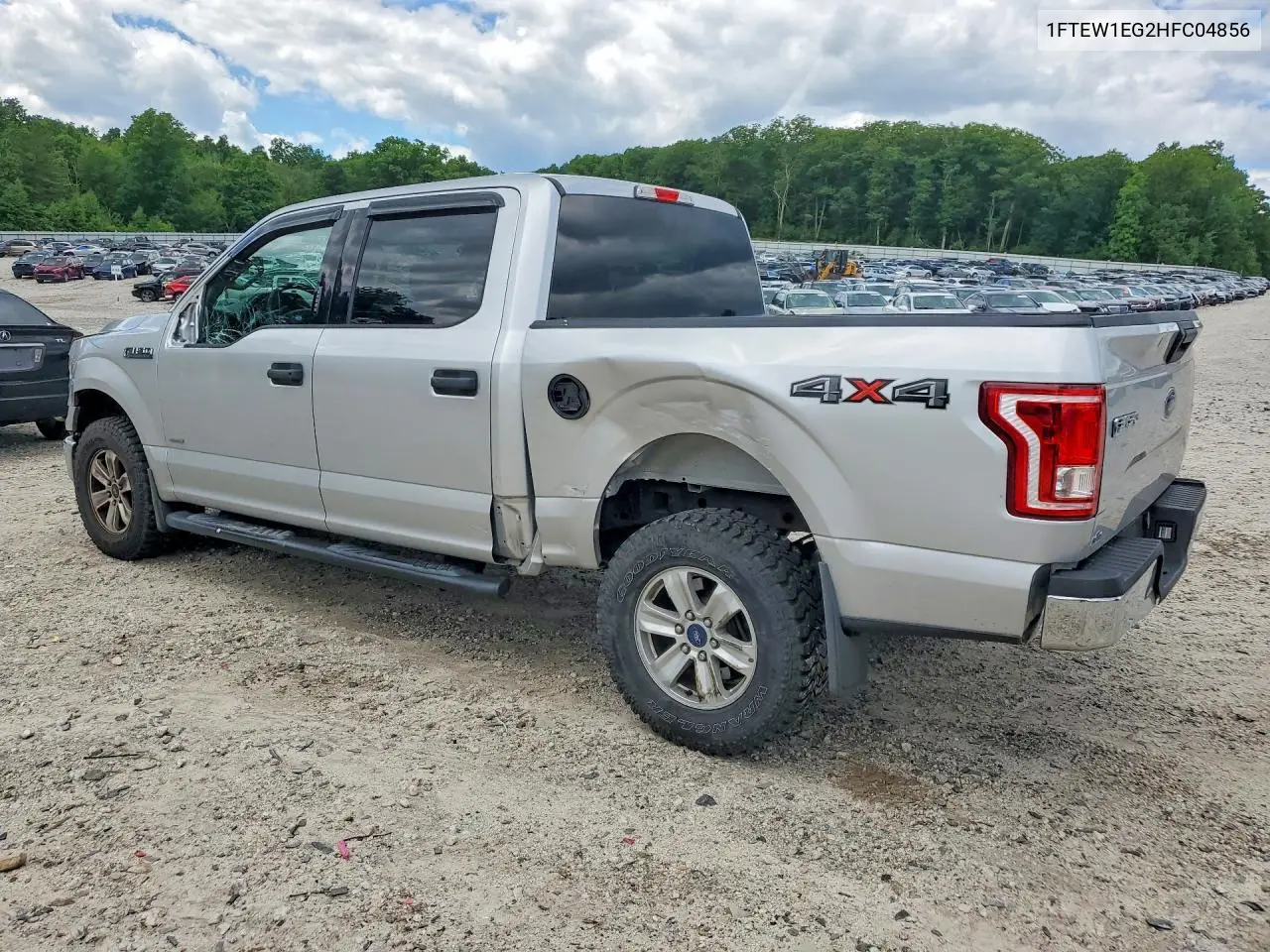 2017 Ford F150 Supercrew VIN: 1FTEW1EG2HFC04856 Lot: 58184636