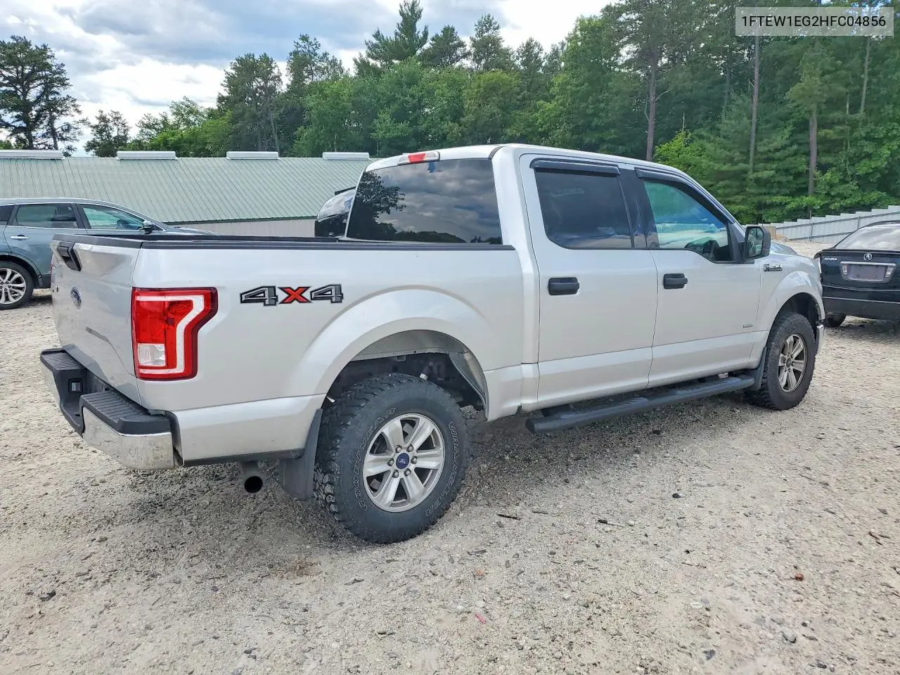 2017 Ford F150 Supercrew VIN: 1FTEW1EG2HFC04856 Lot: 58184636
