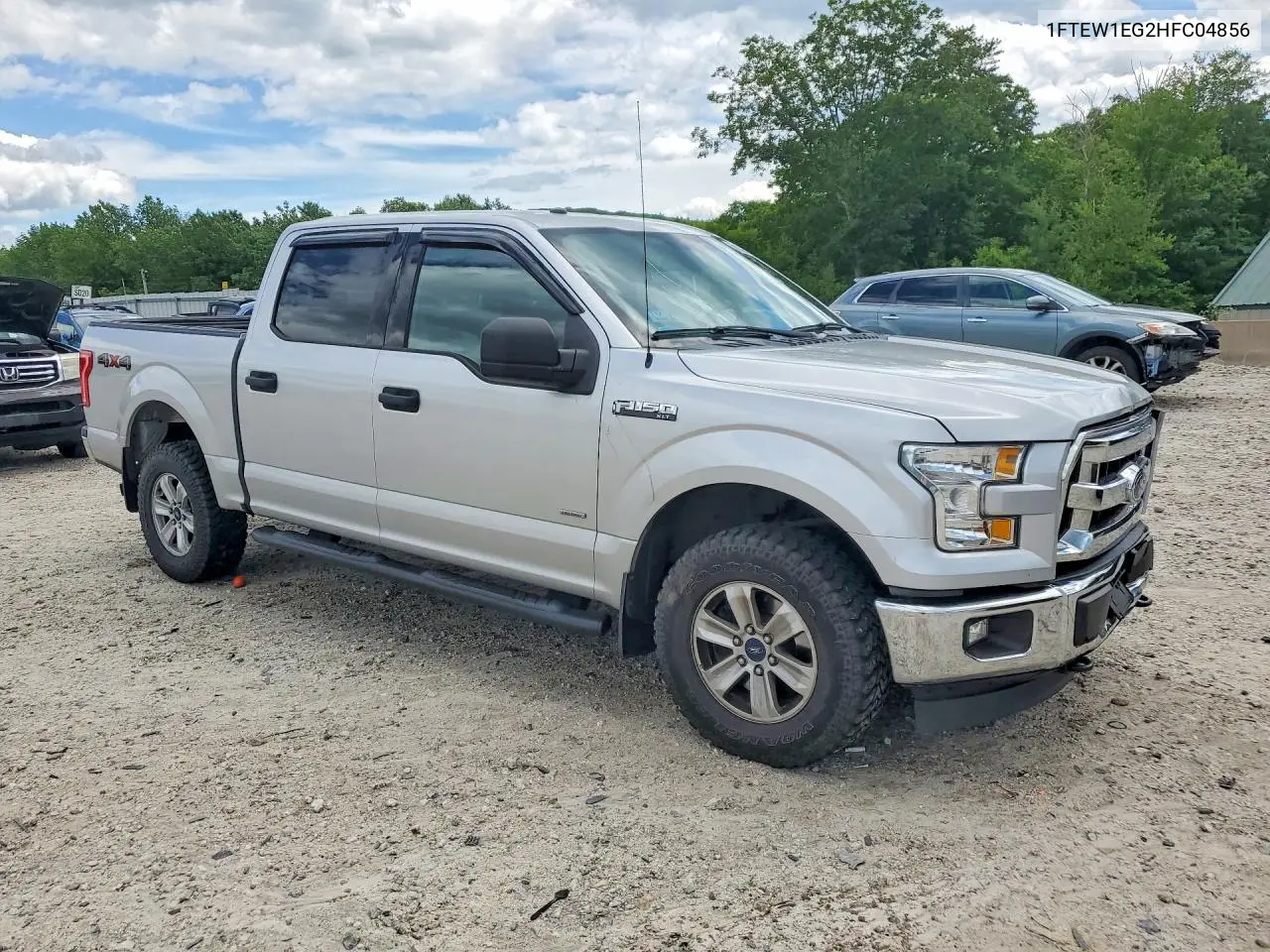 2017 Ford F150 Supercrew VIN: 1FTEW1EG2HFC04856 Lot: 58184636