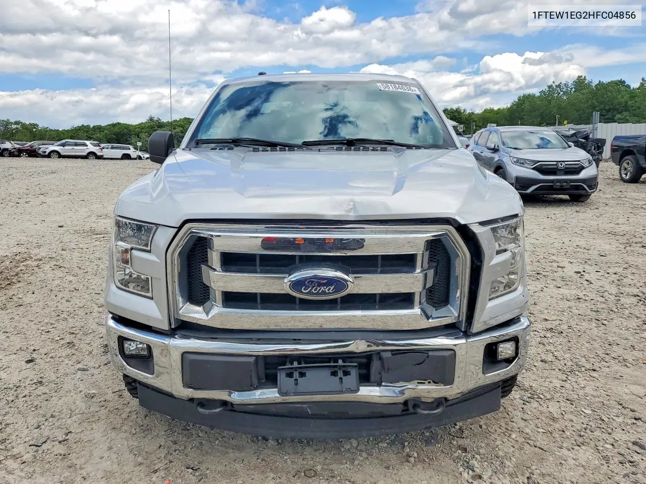 2017 Ford F150 Supercrew VIN: 1FTEW1EG2HFC04856 Lot: 58184636