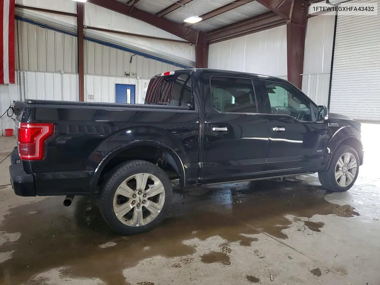 2017 Ford F150 Supercrew VIN: 1FTEW1EGXHFA43432 Lot: 58593216