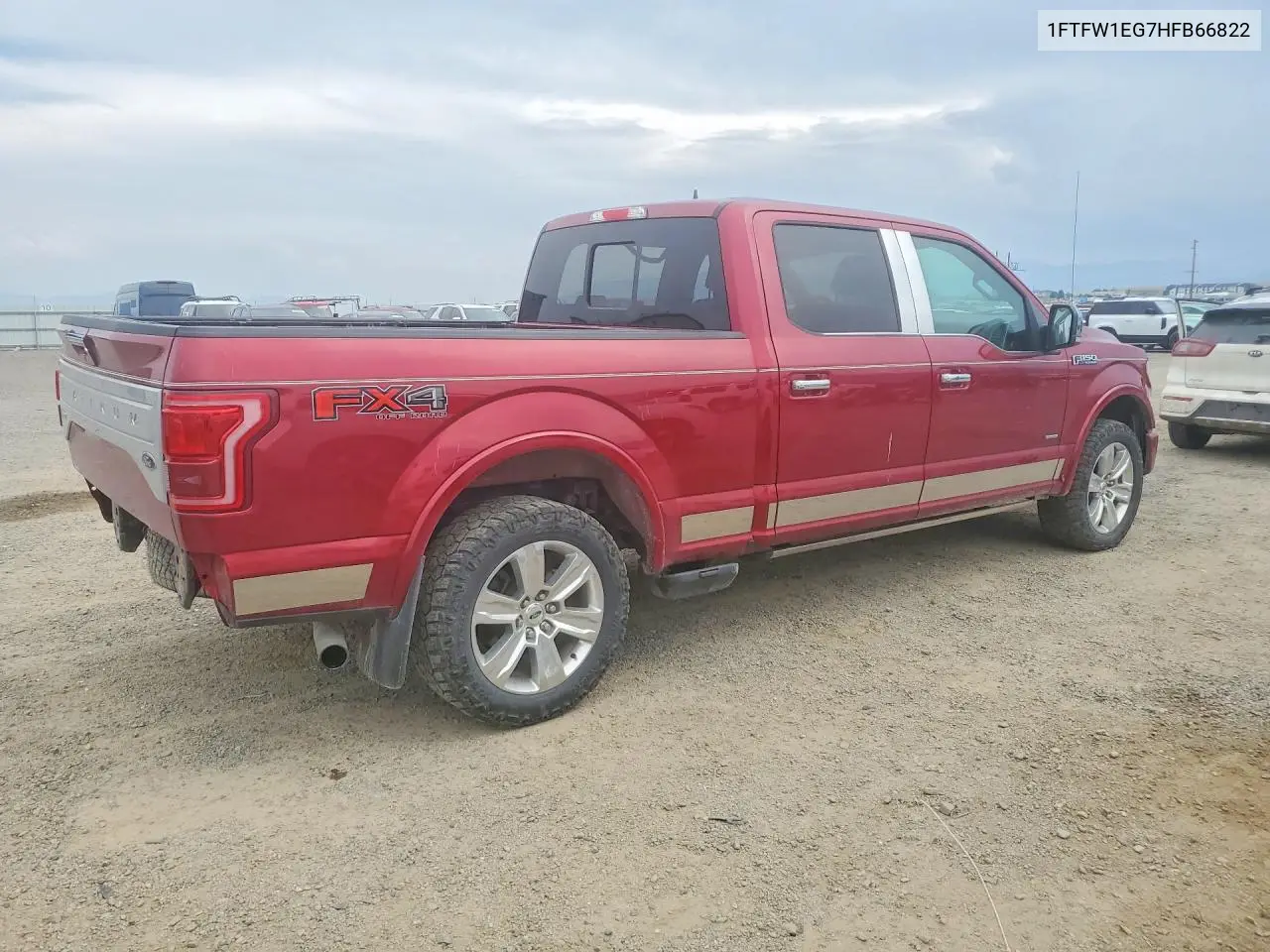 1FTFW1EG7HFB66822 2017 Ford F150 Supercrew