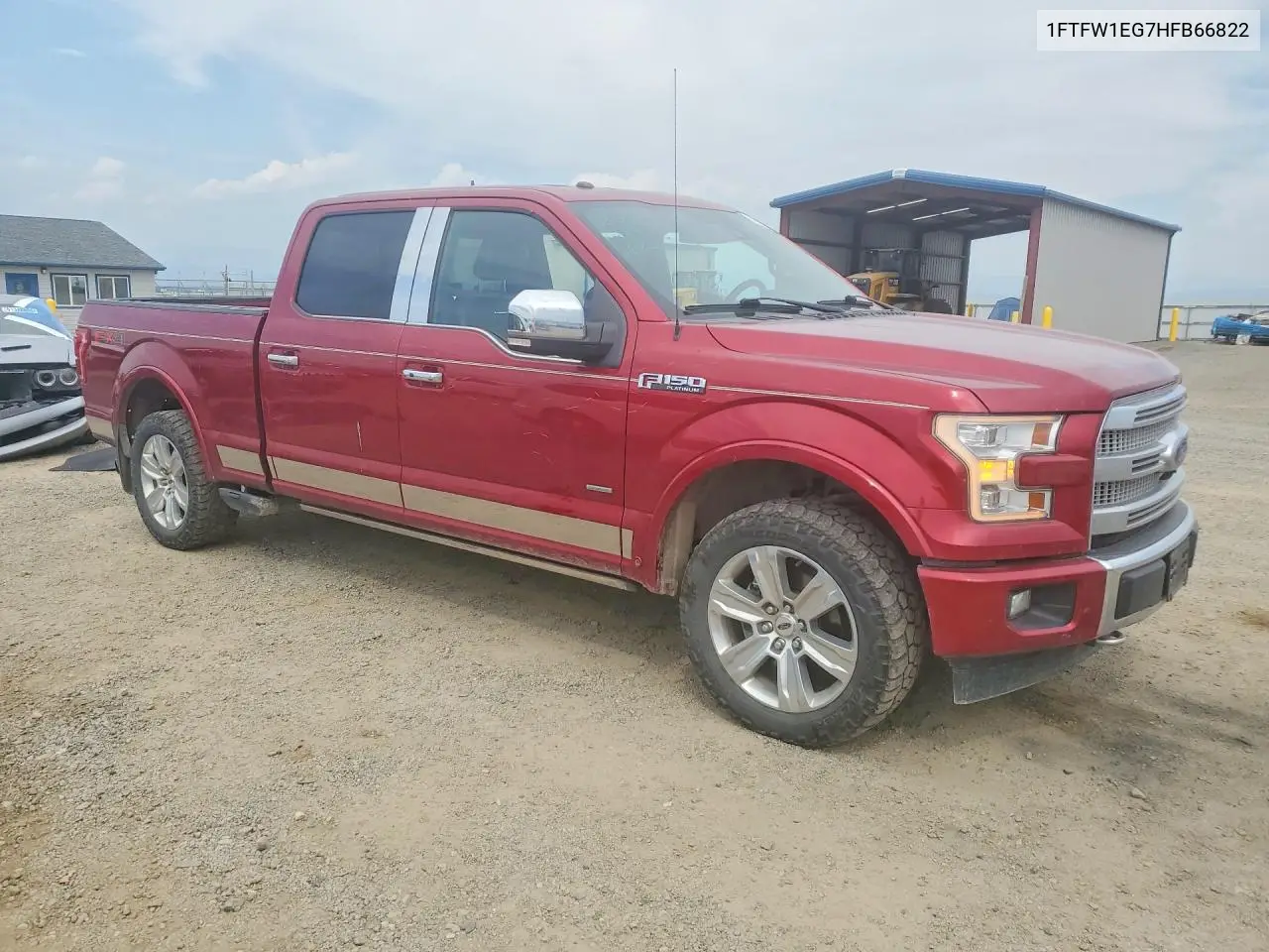 1FTFW1EG7HFB66822 2017 Ford F150 Supercrew